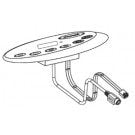 Jacuzzi Spa J-300 Control Panel for 2-Pump System w/LED (6600-504)
