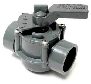 Jandy® Space Saver Valve, 2 Port, 1.5 in. x 2.0 in. (3407)