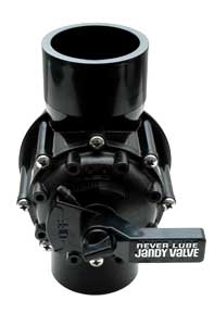 Jandy® Valve, NeverLube, 2 Port, 2.5 in. x 3.0 in. (4718)