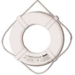 Cal-June Incorporated USCG Life Ring, White, 24 in. (GW-24)