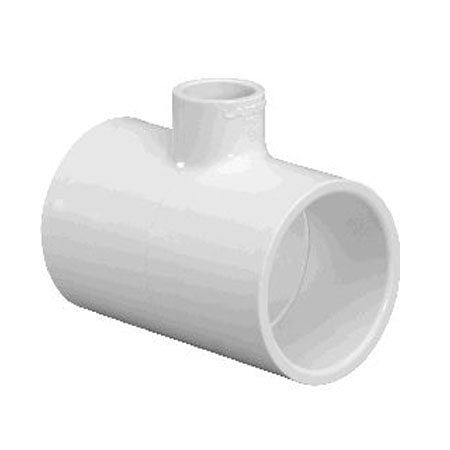 Lasco Tees Slip, PVC, 1-1/2 x 1-1/2 x 1/2 in. (401-209)