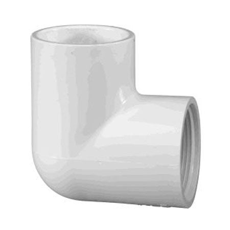 Lasco Standard 90 Degree Elbow, PVC, SxT, 1 in. (407-010)