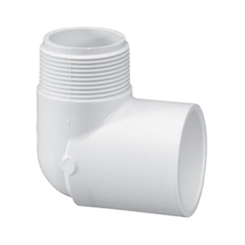 Lasco Standard 90 Degree Elbow, PVC, SxT, 3/4 in. (410-007)