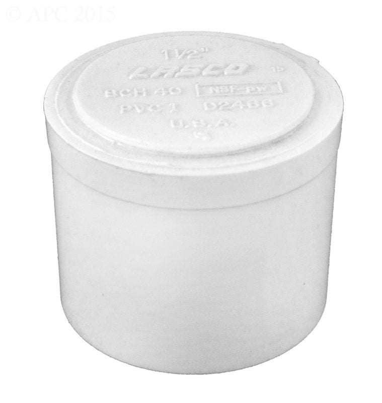 Lasco Plug Slip, PVC, 1-1/2 in. (449-015)