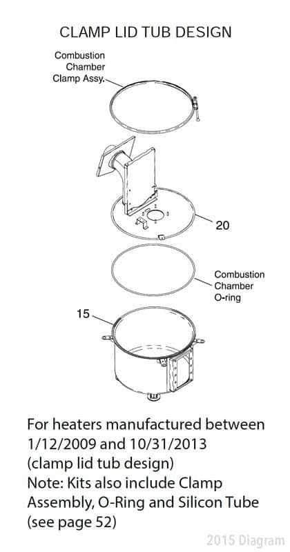 Pentair MasterTemp Burner Parts