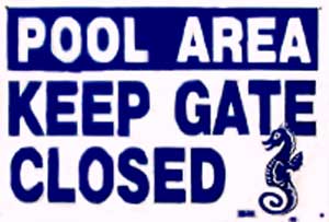 Nassco Keep Gate Closed Sign (SW7)