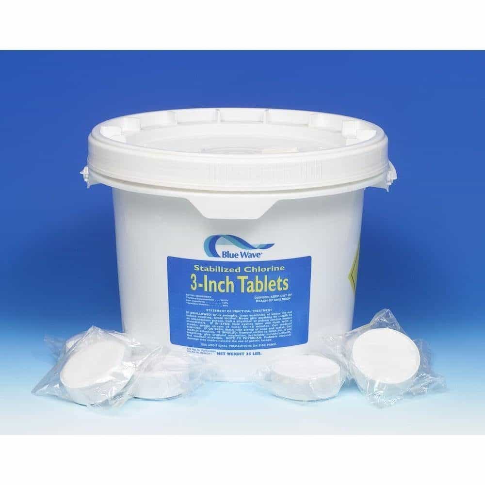 Blue Wave® Chlorine 3 in. Tablets, 50 lbs. (NC144)