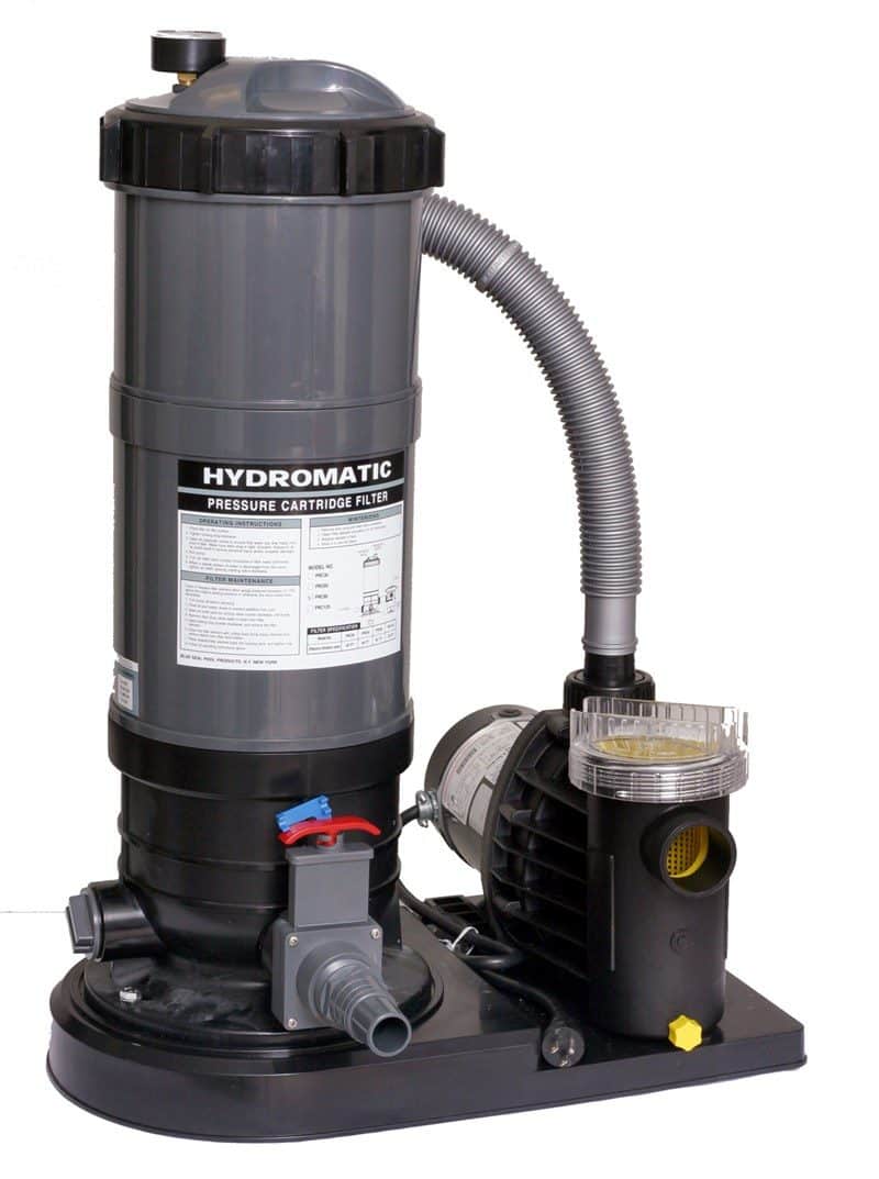 Hydro Above Ground 90 Sq. Ft. Cartridge Filter/1 HP Pump System (NE635)