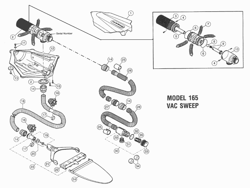 Polaris® 165 Parts