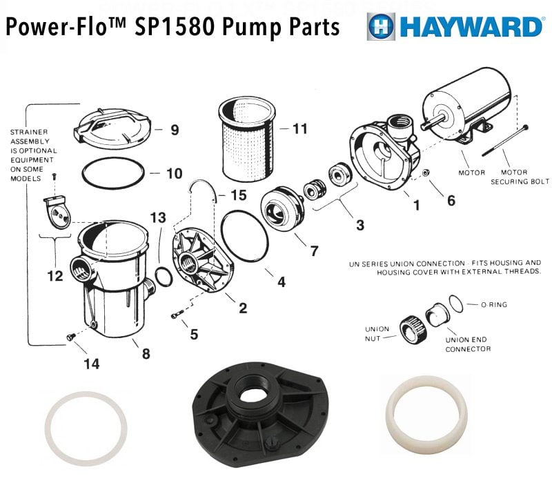 Power-Flo SP1580 Pump Parts