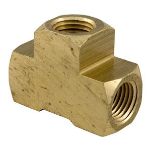 Pentair SM/SMBW4000 Tee, 1/4in. Brass (071982)