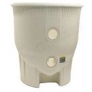 Pentair Quad DE Filter, Tank Bottom Only, All Models (195999) Use (178578)