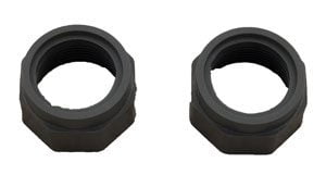Pentair Legend Platinum/Truck Plastic Mender Nut, Grey (Pk of 2) (LLD15PM)