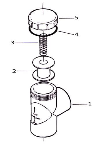 Pentair/Ortega Check Valve Parts