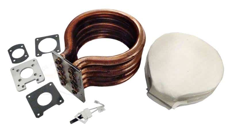 Pentair MasterTemp Tube Sheet Coil Assembly Kit w/Gaskets after 1/12/09, 250 (474059)