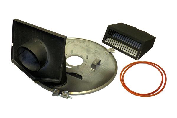 Pentair MasterTemp 1 Piece Metal Elbow/Combustion Chamber Cover Assy., after 11-16-13, 9 bolt (474958)
