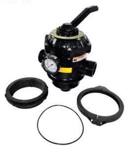 Pentair Multiport Backwash Valve, Top Mount, Buttress Thr. 1.5 in. (262504)
