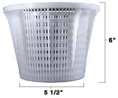 American Admiral S20 Skimmer Basket, Tapered, w/Handle (85014500)