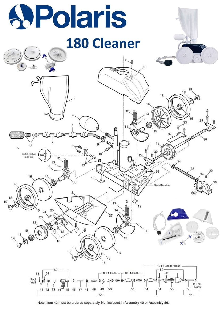 Polaris® 180 Parts