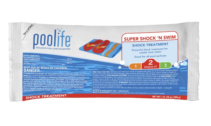 poolife® Super Shock 'n Swim, Cal-Hypo 12 x 1 lb (22409)