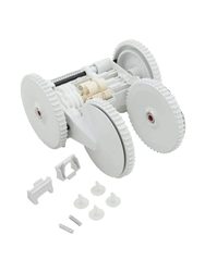 Poolvergnuegen Lower Body Conversion Kit, 4 Wheel Suction, White (PVGXH808KIT)