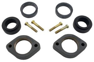 Raypak RP2100 Millivolt Heater, Inlet & Outlet Flange (Bronze) (003766F)