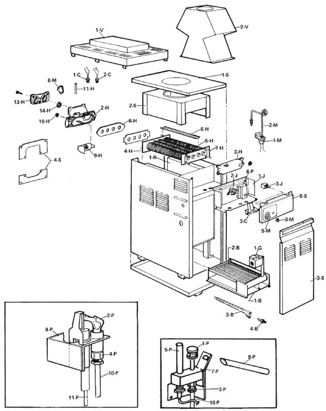 Raypak (Rheem) Gemini Heater Parts