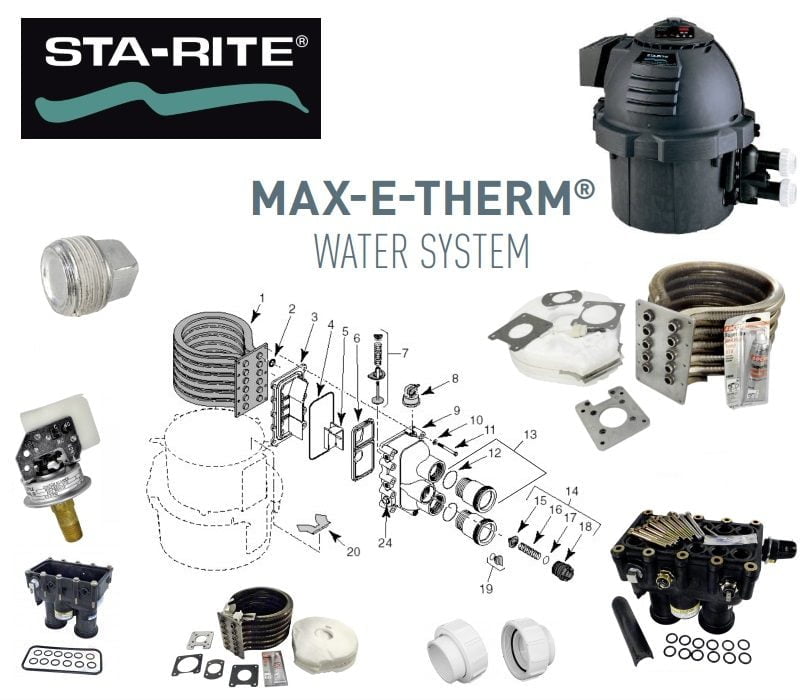 Sta-Rite Max-E-Therm Heater Parts