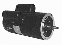 Replacement Motor, Full Rated 2.0 HP, C-Frame, Threaded Shaft Two Speed, Single Phase, 1.2 SF, 230V (STS1202R) now (B2979)