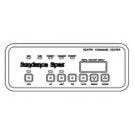 Sundance 750 Spa Control Panel, 1 Pump & Blower, 1997-1999 (6600-710)
