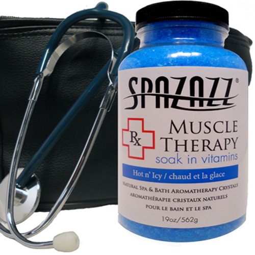 SpaZazz Muscle Therapy Rx Crystals, 19 oz. Bottle (SZ601)