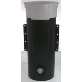 Letro Leveler w/Brass Valve, White (T40BW)