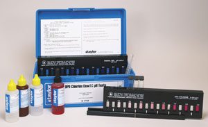 Taylor Chlorine/pH Slide Comparator Commercial Liquid Test Kit PPM/PH 6.8-8.4 (K-1765)