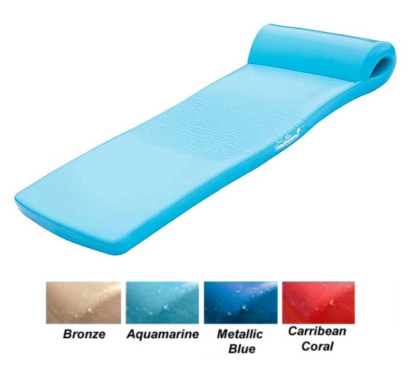 Ultra Sunsation Pool Float, Coral, Vinyl Coating, 2.75 in. Thick (8021548)