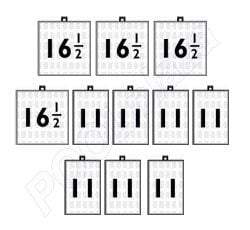 Full Set of Grids for Swimquip/Sta-Rite DEP 36 Sq. Ft. DE Filter (DE36-SET) (flat, 18 inches tall)