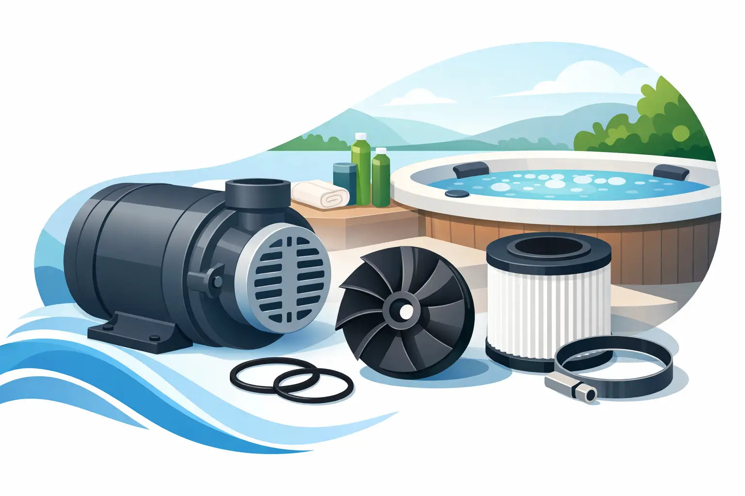 Hot Tub Blower Replacement Parts That Fit Right