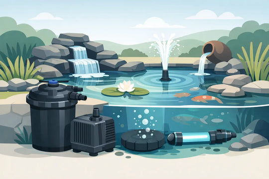 How to Choose a Pond Water Feature Filter