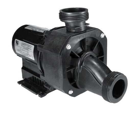 HydroAir Gemini Plus II Bath Pump, .75 HP, 230V, 1.5" Ports, w/Air Switch (0034F88C)