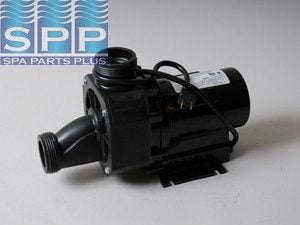HydroAir Gemini Plus II Bath Pump, 1.5 HP, 115V, 1.5" Ports, w/Air Switch (0060F88C)