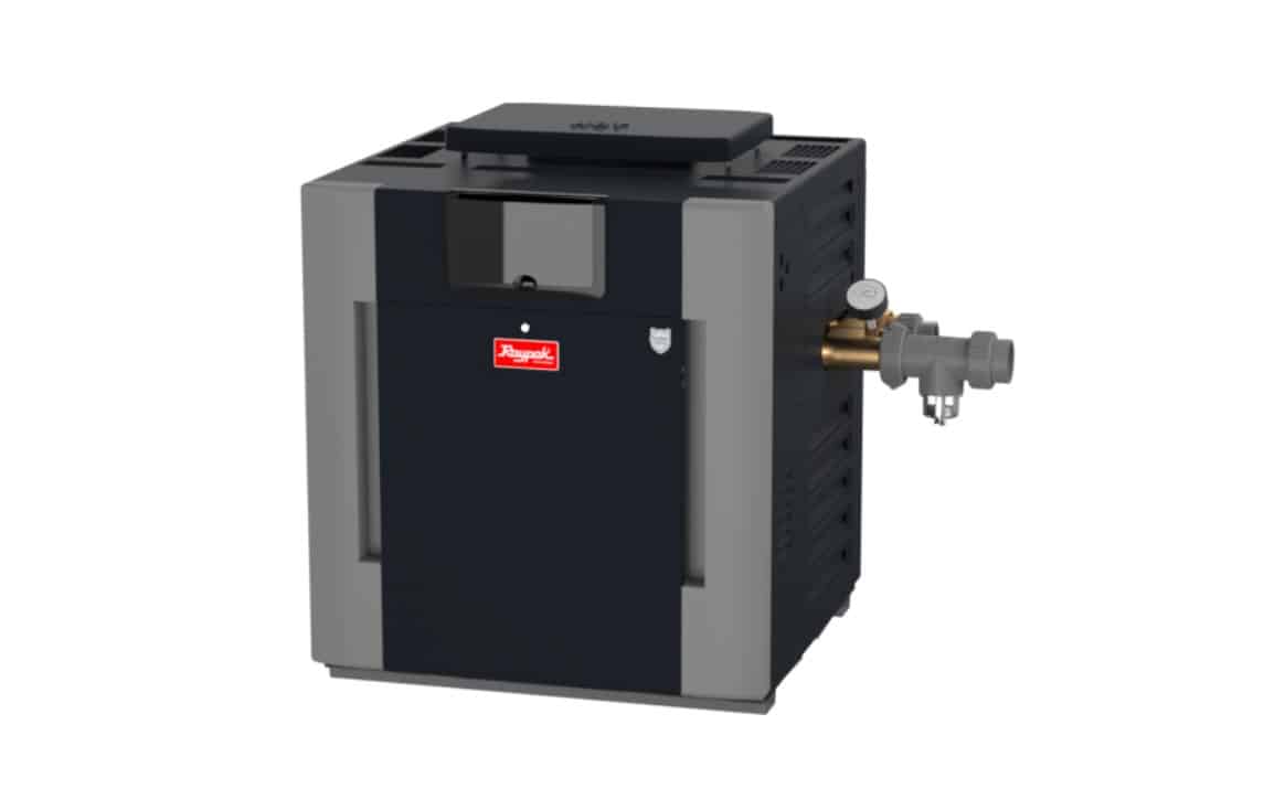 Raypak ASME Digital Low NOx Heater, 400 BTU Natural Gas (009295) - Now (017708)