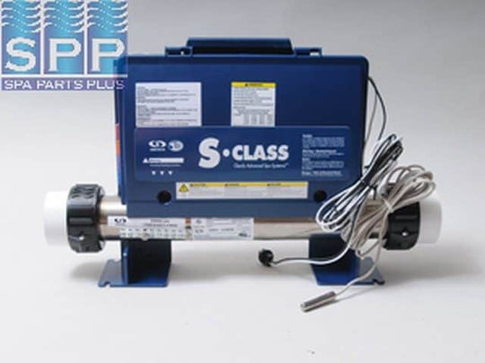 Gecko S-Class Spa Control w/4.0kW Heater, 2 Component Cords (0202-205162)