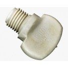 Pentair IntelliFlo® Plug Drain WFE (Almond) (2 req.) (071131Z) Gasket sold separately
