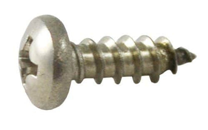 Pentair Ortega/FLC Valves, Screw Self Tapping, S/S, (4 Req.) (072542)