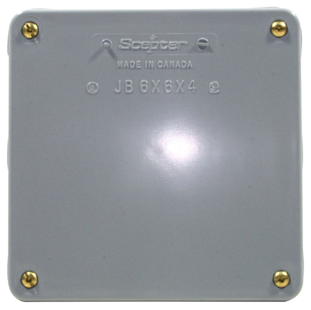 IPEX USA LLC JUNCTION BOX 6X6X4 JB664 PVC-NON METALLIC | 077697
