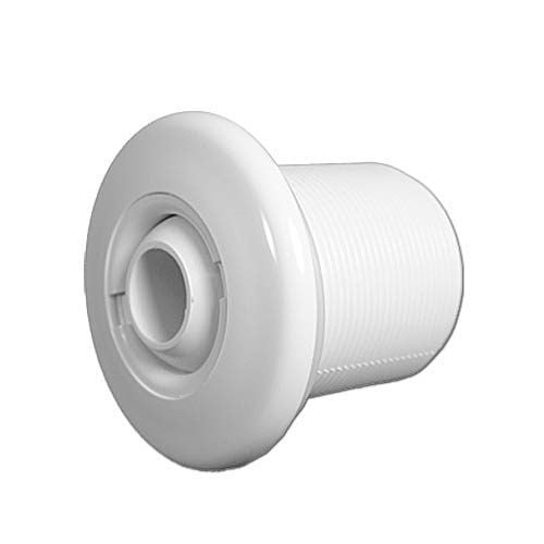 HydroAir Hydro-Jet Wall Fitting Assy, Ext. Thr., White (10-3600)