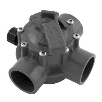 Jandy® Valve, Grey, 3 Port, 1.5 in. by 2.0 in. (1154)