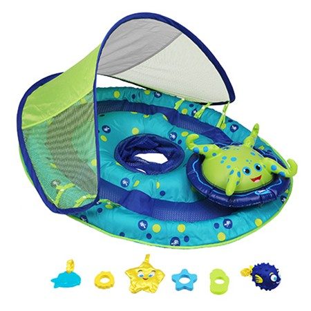 SwimWays Baby Spring Float Activity Center w/Canopy (11601)