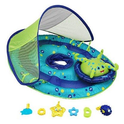 SwimWays Baby Spring Float Activity Center w/Canopy (11601)