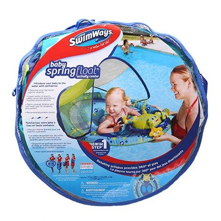 SwimWays Baby Spring Float Activity Center w/Canopy (11601)
