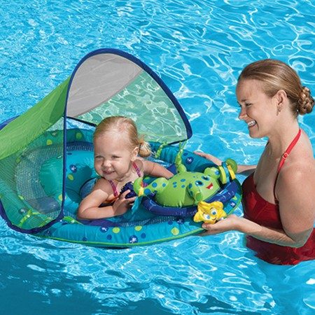 SwimWays Baby Spring Float Activity Center w/Canopy (11601)